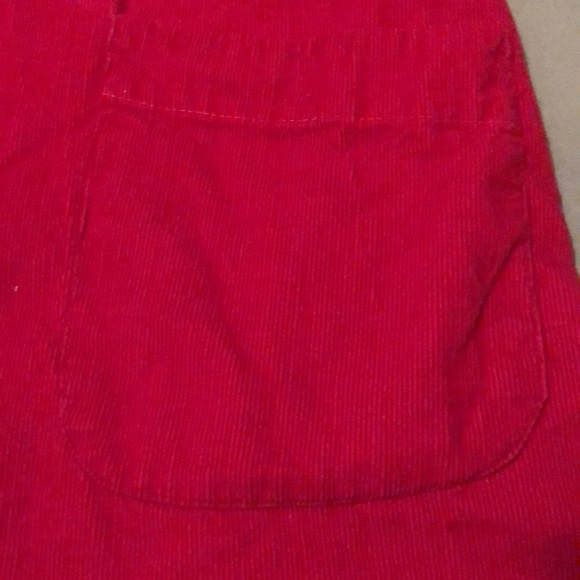 THE BROADWAY red color Corduroy Robe - Picture 11 of 14